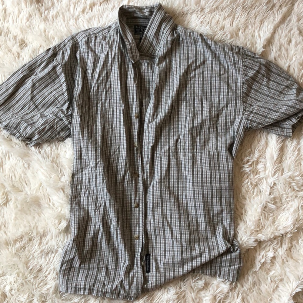Checkered Button Up
